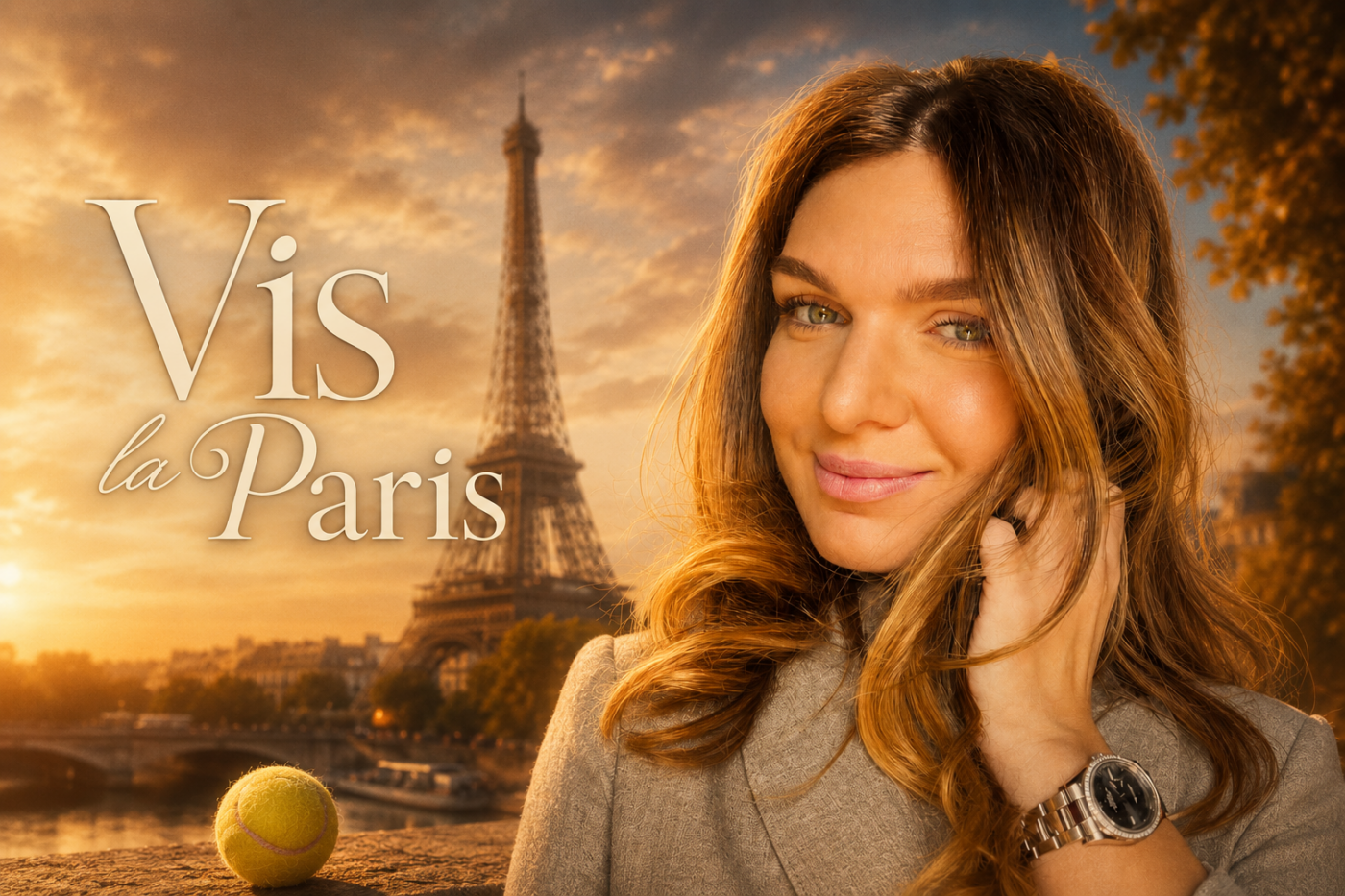 Simona Halep va fi vedetă în documentarul "Vis" la Paris