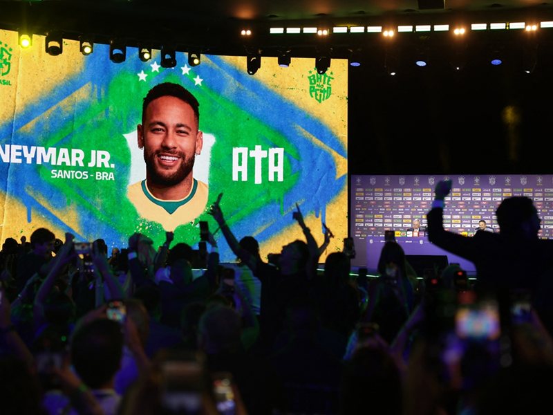 Brazila anunță echipa pentru Mondial cu Igor Tiago și Neymar