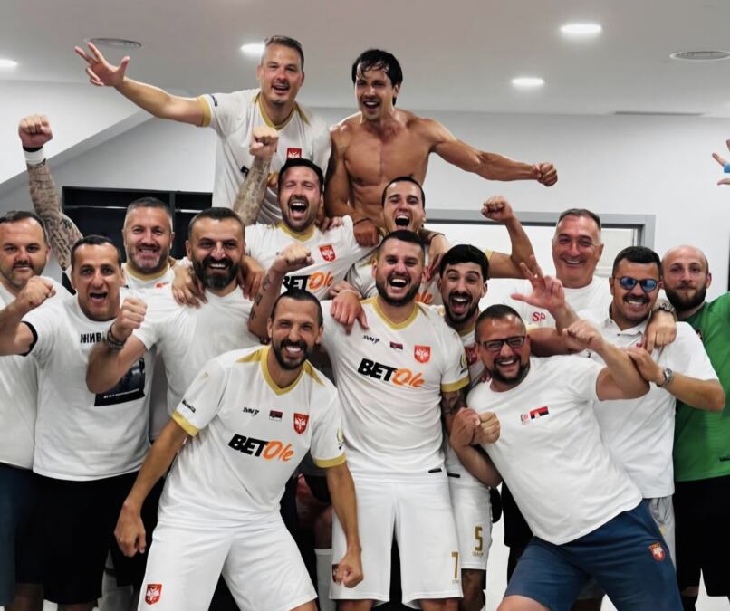 Serbia câștigă bronzul istoric la Campionatul European de Socca în Tirana