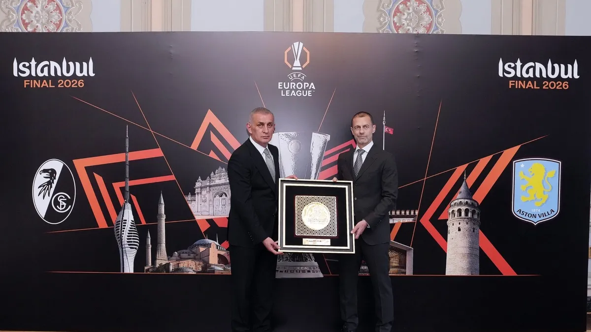 Gala-dinera înainte de finala UEFA Europa League la Palatul Çırağan în Istanbul
