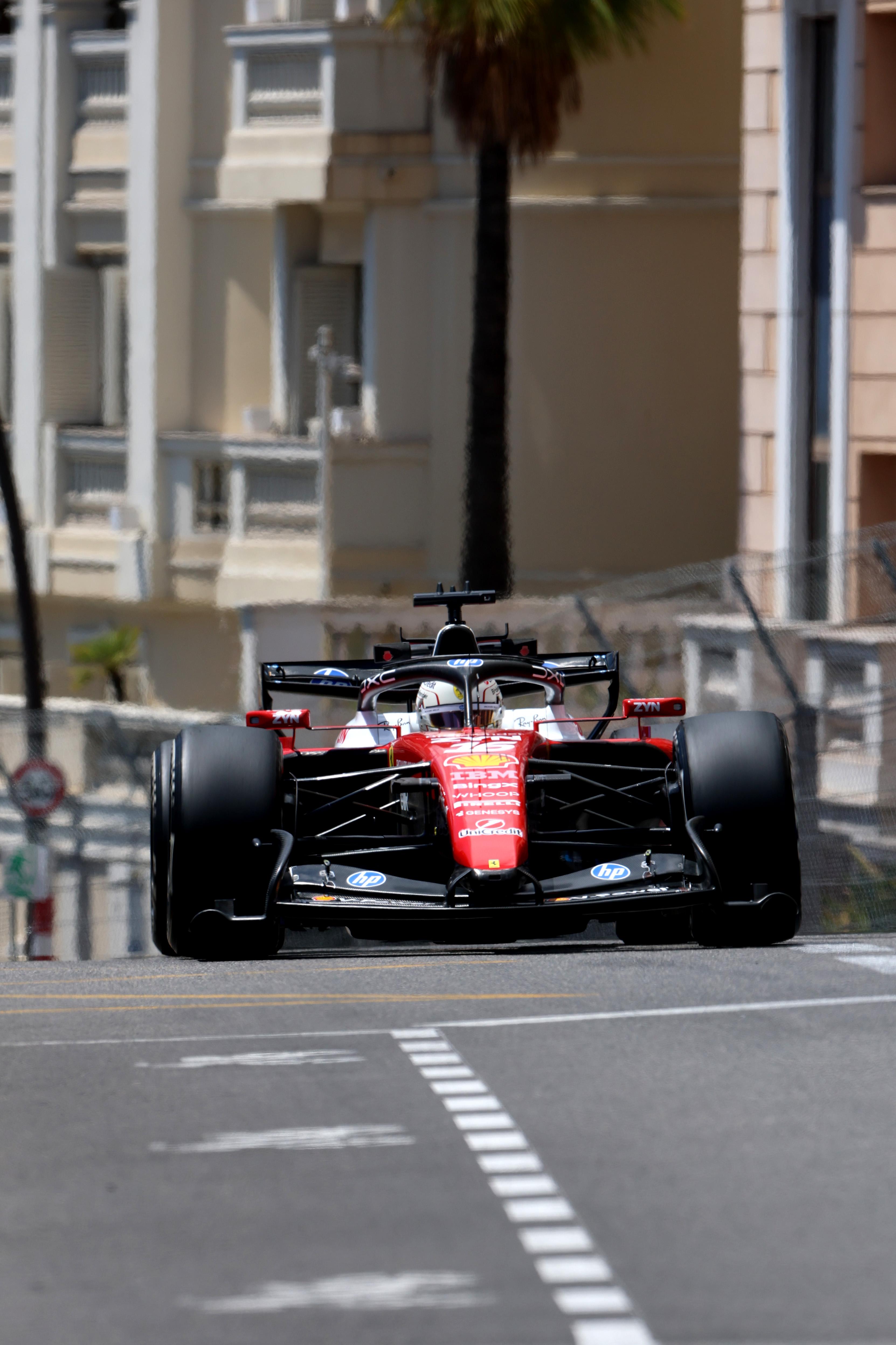 Leclerc domină FP1 la Monaco printre accidentări