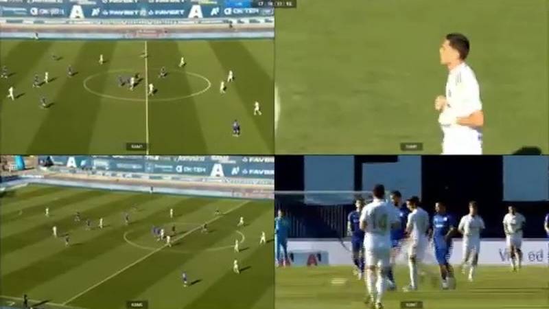 Controversa cu VAR în derby-ul Dinamo vs Hajduk: Arbitrul nu a înțeles regulile