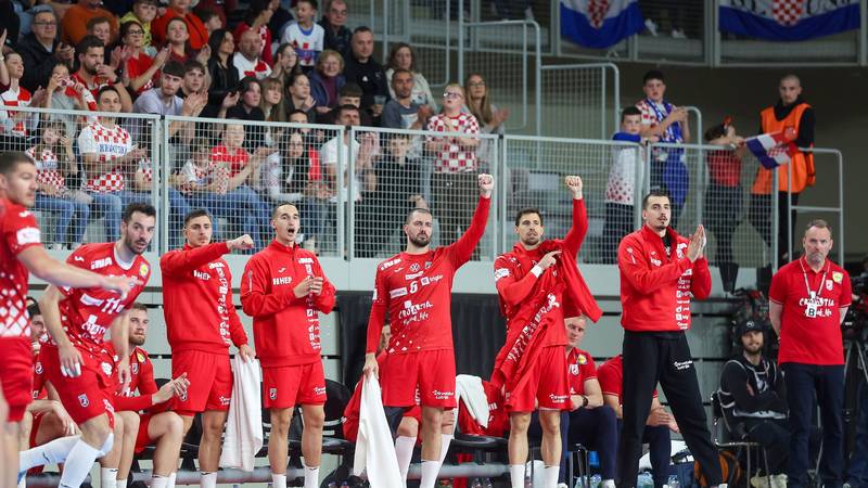Echipa de handbal din Croația învinge Suedia într-un meci de prietenie