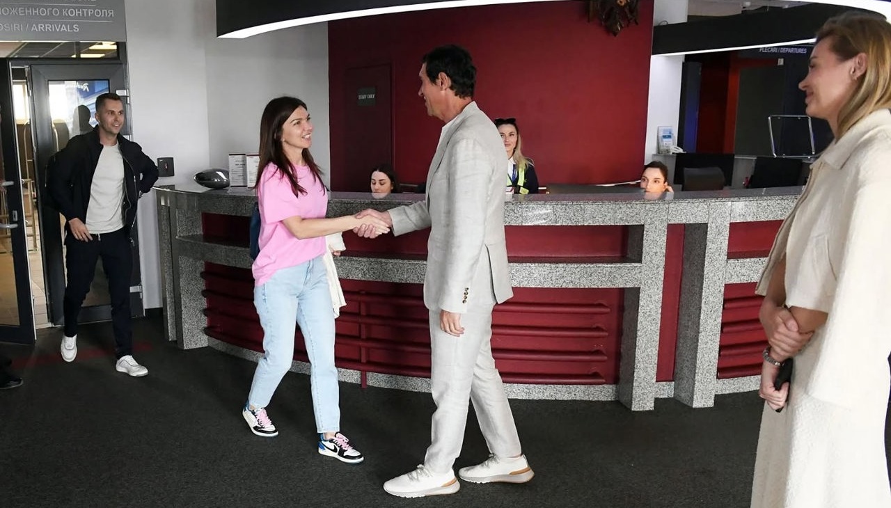 Simona Halep găzduită cu un prăznuire specială la hotel în Chișinău