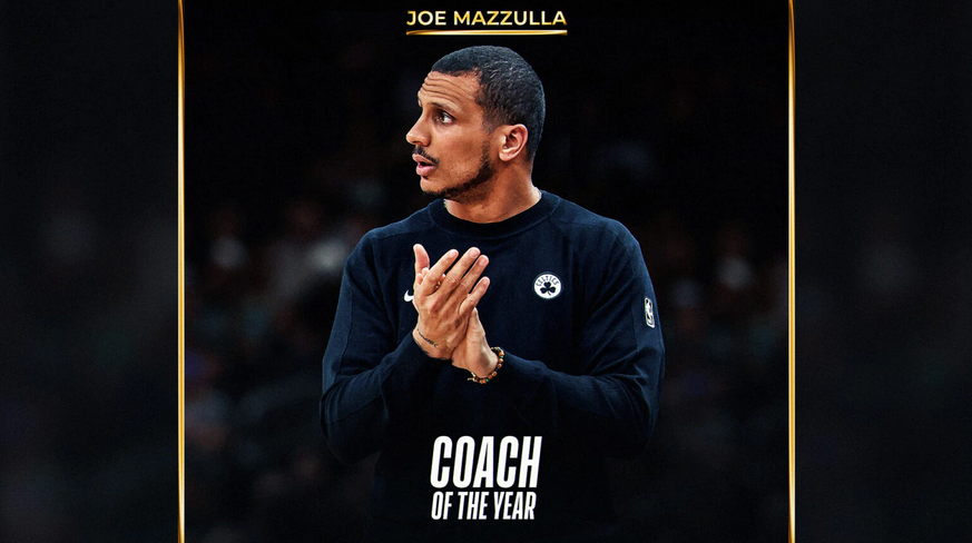 Joe Mazzulla câștigă titlul de Cel Mai Bun Antrenor al Sezonului în NBA