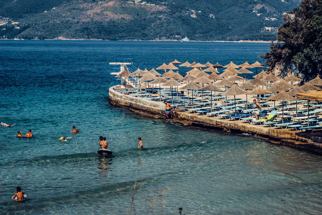 Beach Bar Ksamil Albania relaxed vibe drinks snacks casual