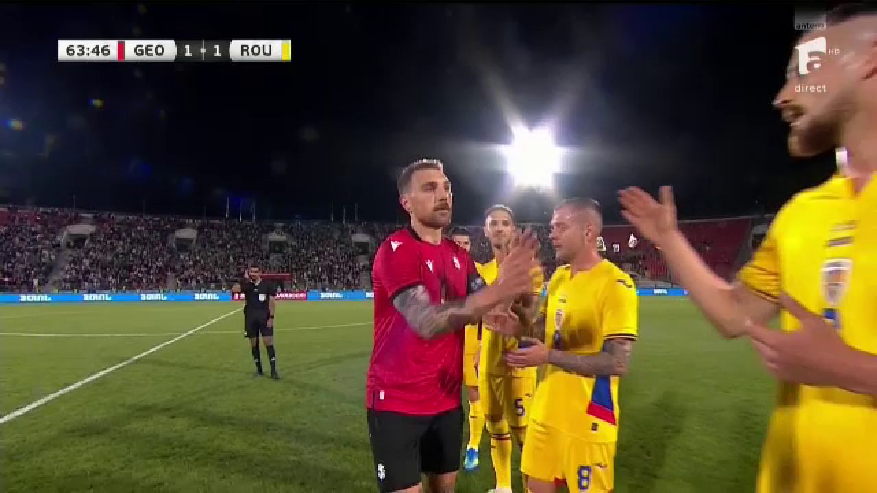 Kashia se retrage: Stadionul din Tbilisi explodează în aplauze