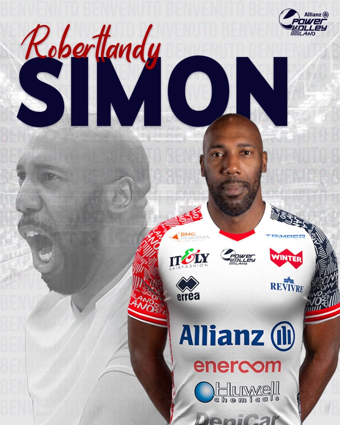 Robertlandi Simon alătură-vă de Volleyball Clubul Alianza (Milano)