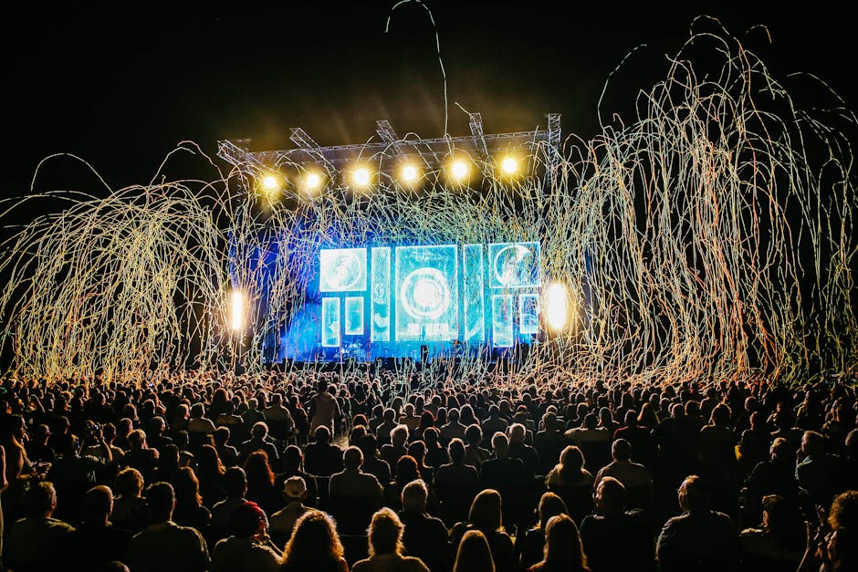 Plovdiv Art Factory live music stage crowd