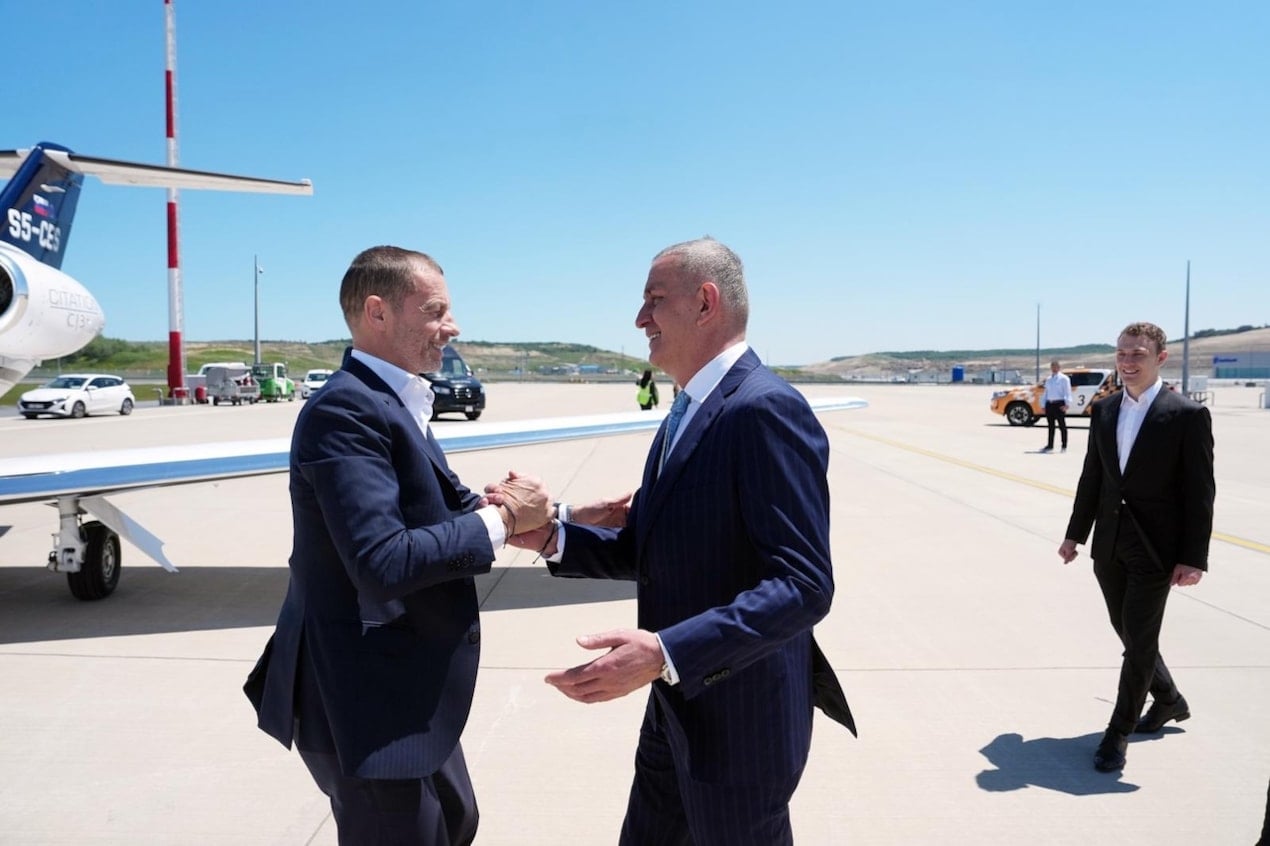 Președintele UEFA, Čeferin, s-a aflat în Turcia pentru finala Ligii Europene