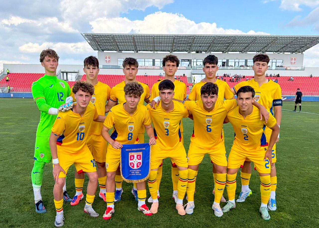 România U17 șchiopătează: 0-1 în fața Serbiei înainte de Mondial