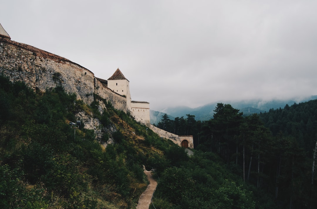 Suceava Citadel medieval stone fortress walls Romania