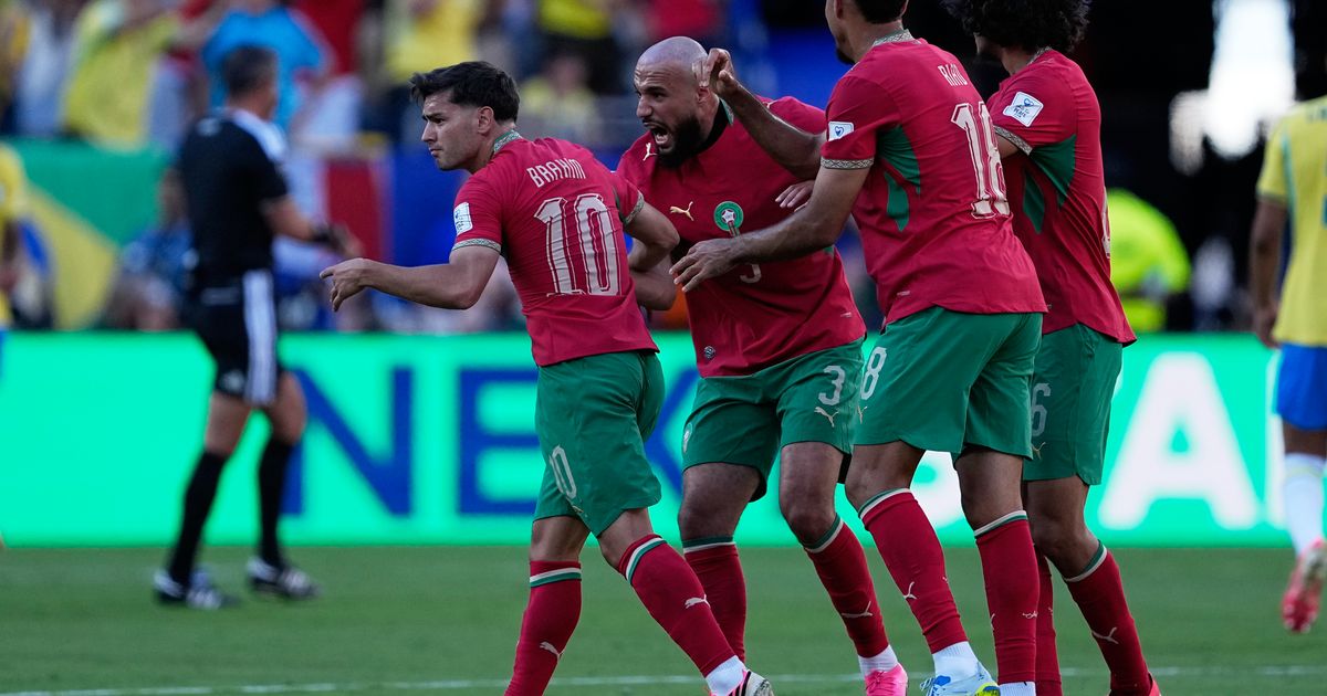 Maroc face istorie: 11 jucători născuți în afara Africii încep contra Braziliei