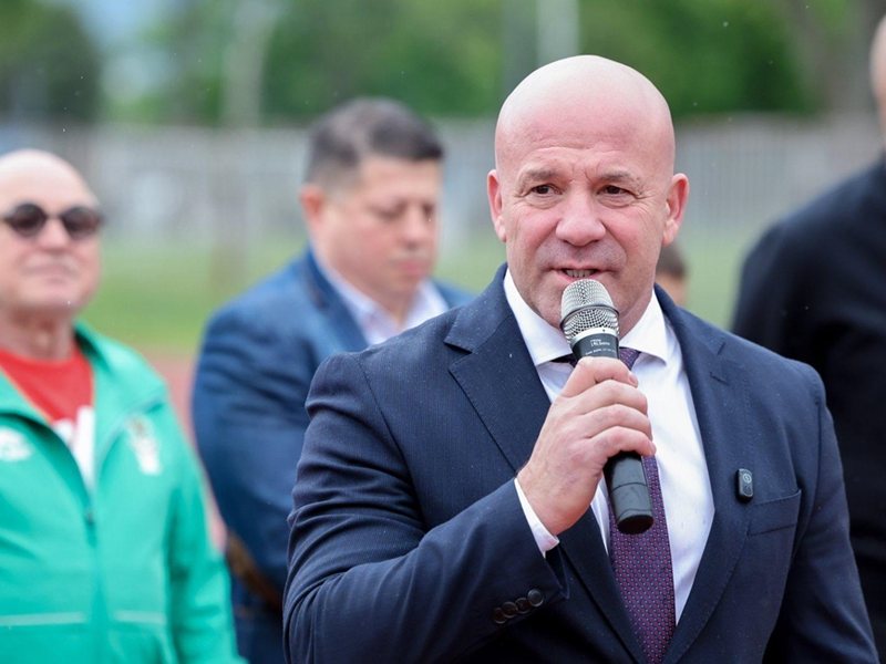 Ministrul Keriazov sărbătorise Ziua Sportului Bulgar în Academia Națională de Sport