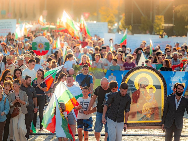 Marșul pentru Familie 2026 de la Sofia atrage un număr record de participanți