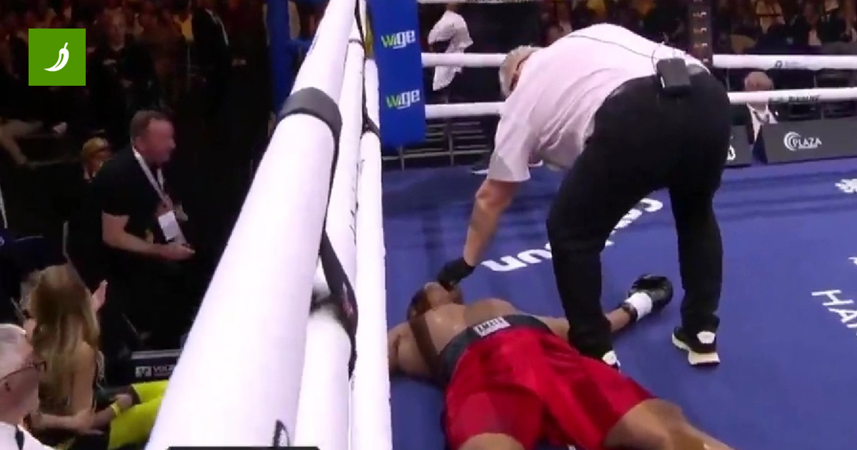 Boxeurul german Viktor Jurk încheie peștigâi la începutul mătchului