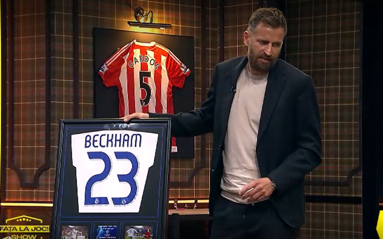 Lovin's Souvenir Unique: Schimbul de Tricouri cu Beckham pe Bernabéu