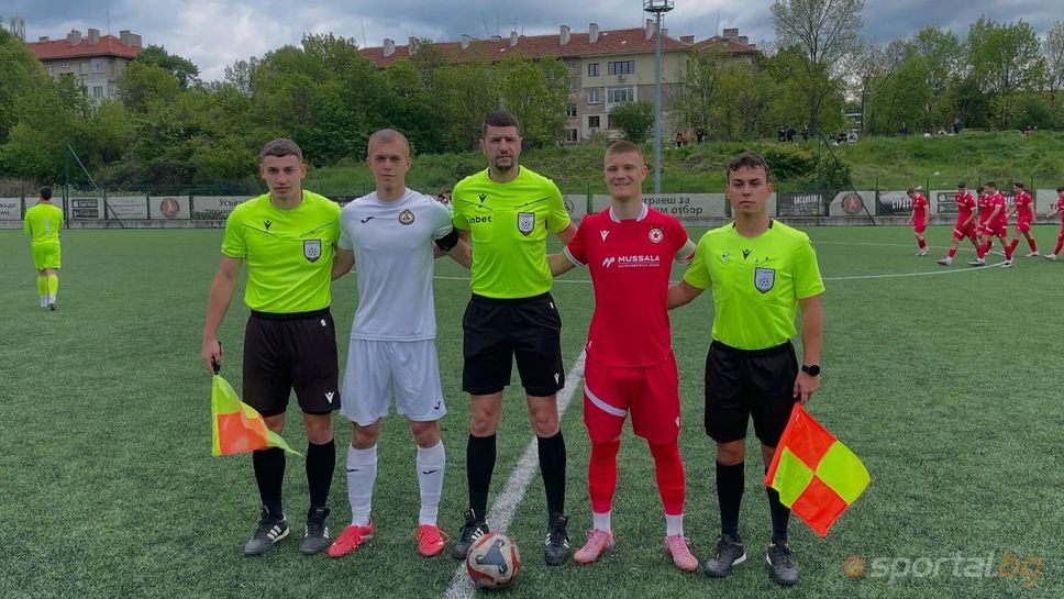 CSKA Prevădă Slavia în Runda XXV a Ligii U18