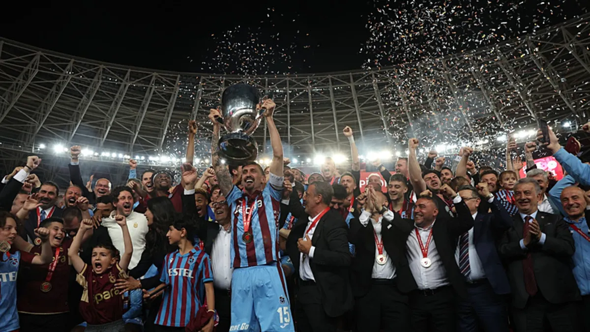 Trabzonspor încheie sezonul cu un trofeu de cupa