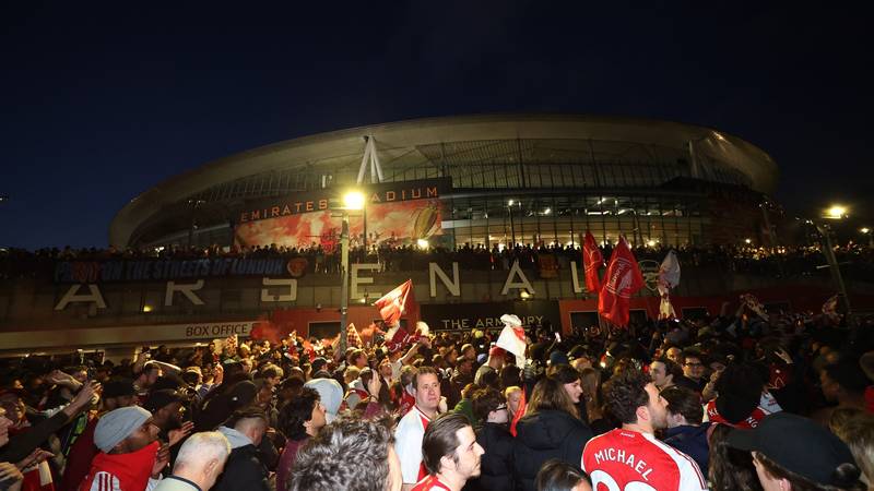 Arsenal reînvaște titlul Premier League după 22 de ani