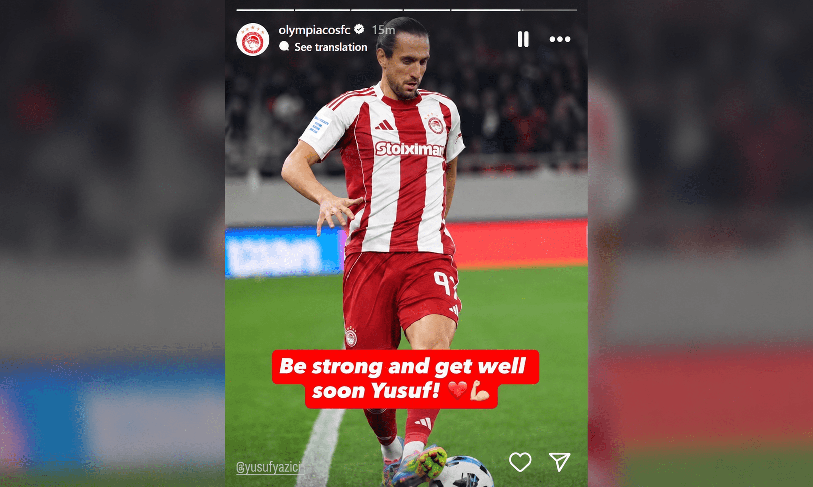Olympiacos: Giazitci se Ferize la Momentul Cel Mai Critic