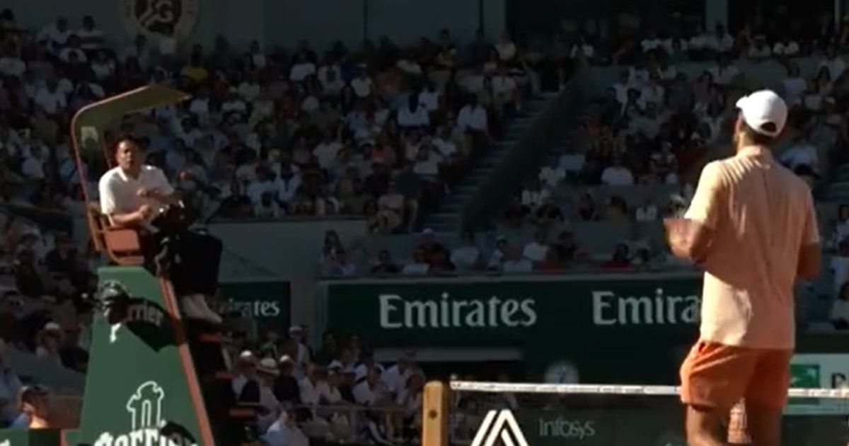 Djokovic a cerut respect la Roland Garros după o întrerupere de la un spectator