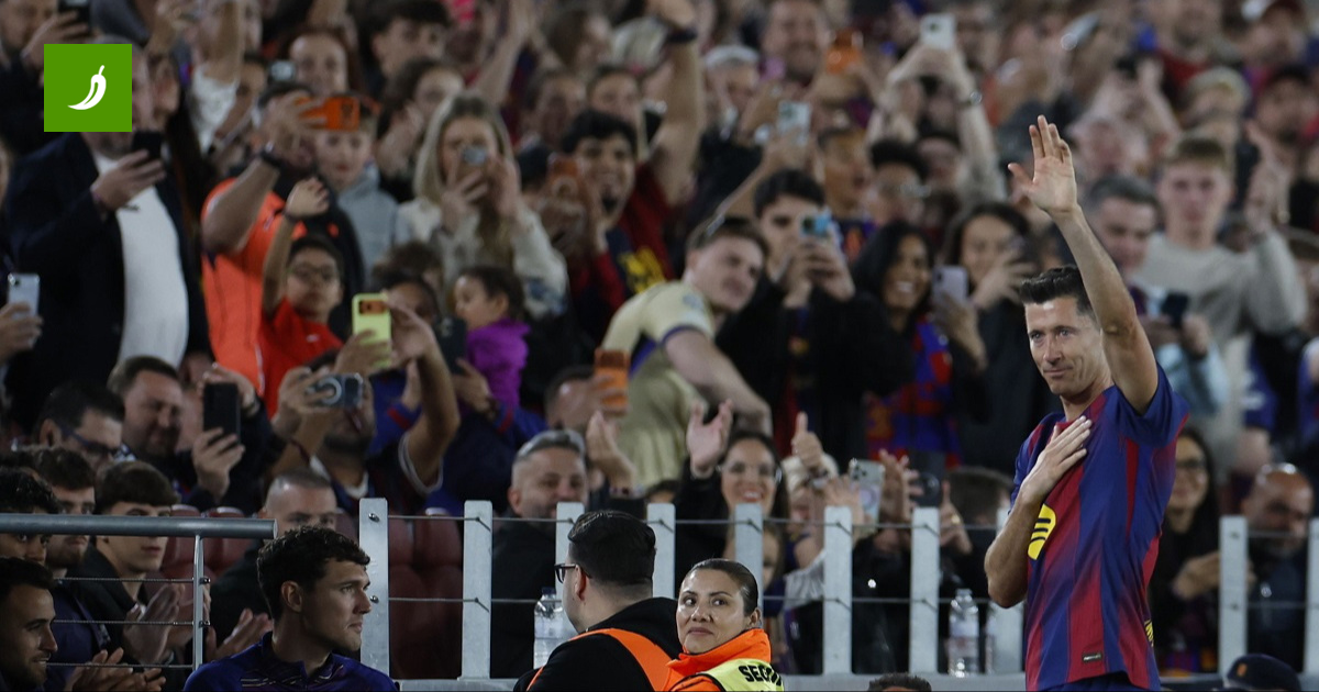 Lewandowski se despărte emoționat de Barcelonă și de Camp Nou
