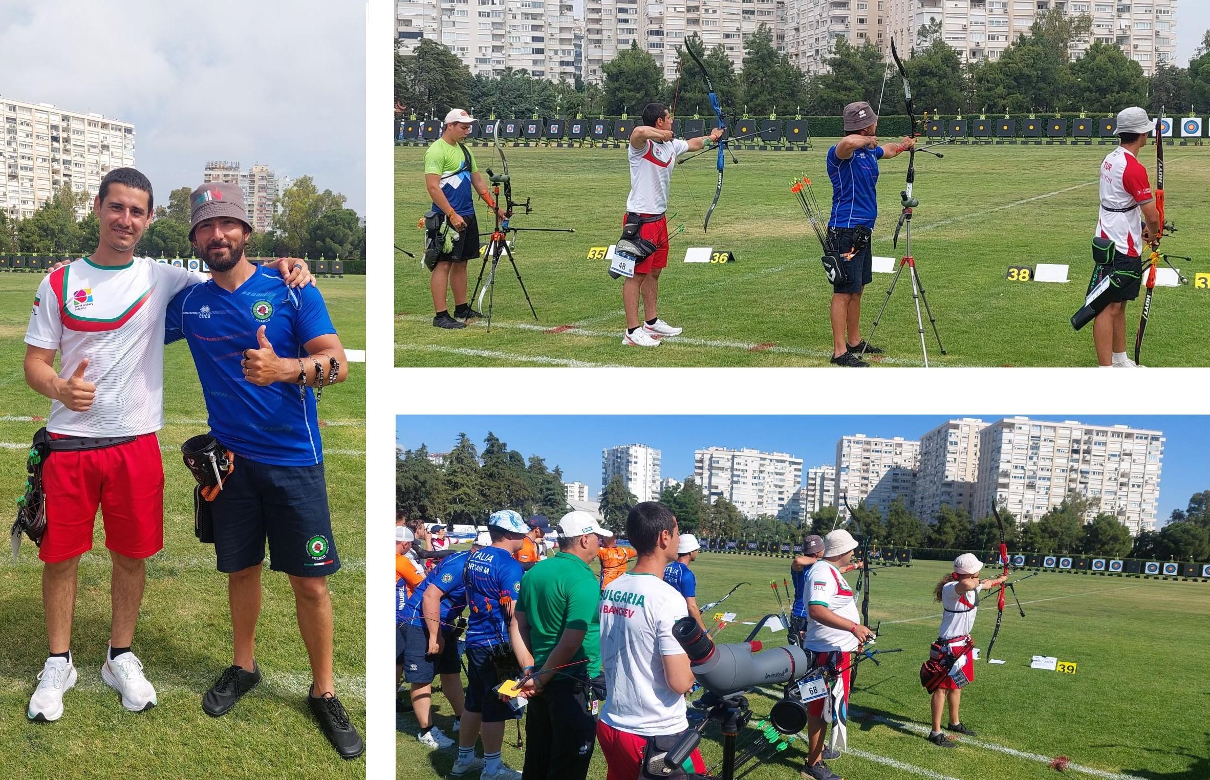 Ivan Bancchev în cinălea pe Campionatul European de Aruncătură cu Arc în Antalia