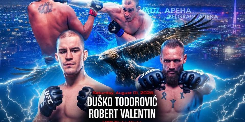 UFC Spectacol la Arena de la Belgrad: Luptători Regionali Potrivesc Apariția