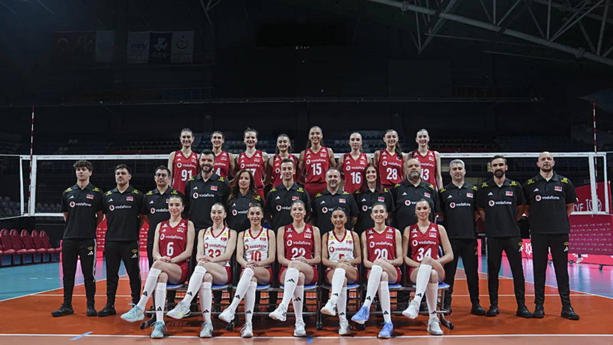 Echipa națională de volei de femei din Turcia se pregătește pentru Liga Națiunilor