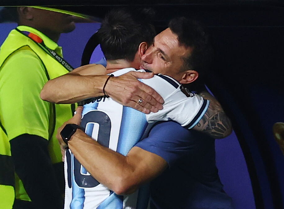 Lacrimile lui Messi la Mondial: Scaloni emoționat