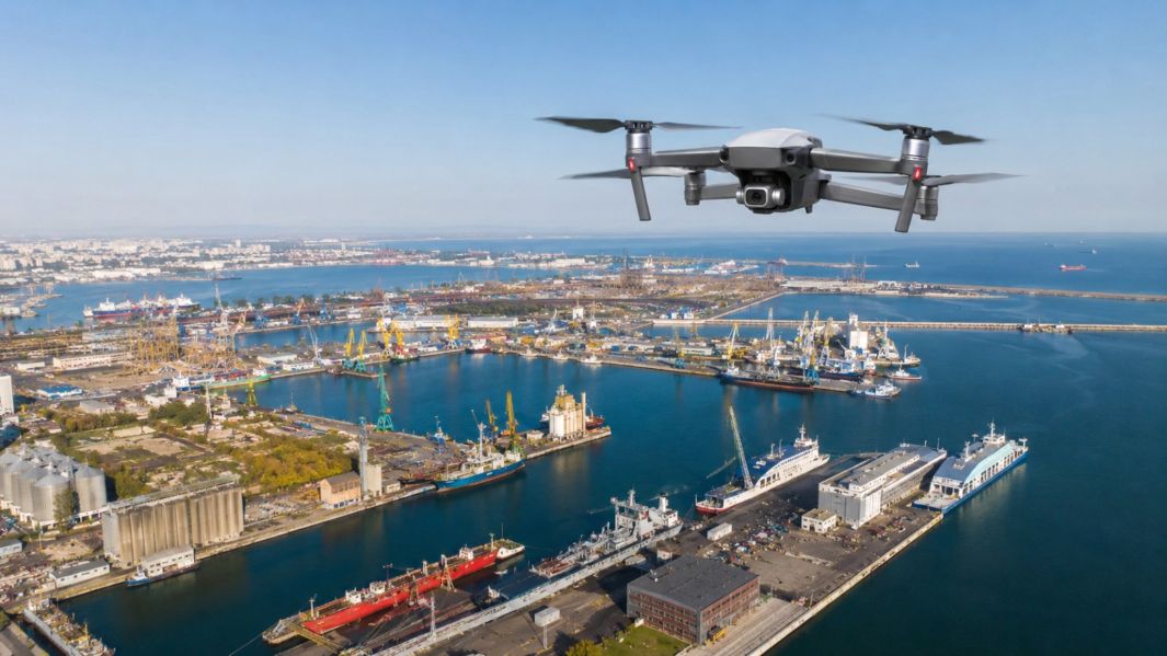 România Instalează Un Sistem Avansat de Protecție împotriva Drone-urilor în Portul Constanța