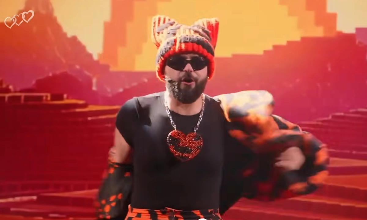 Akylas: A doua probă a lui "Ferto" pentru Eurovision 2026 impresionă cu estetica jocurilor video (video)