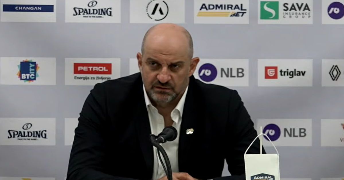 Zvezdan Mitrović Se Află Fierbinte Cu Cedevita Olimpija După Pierderea în ABA League