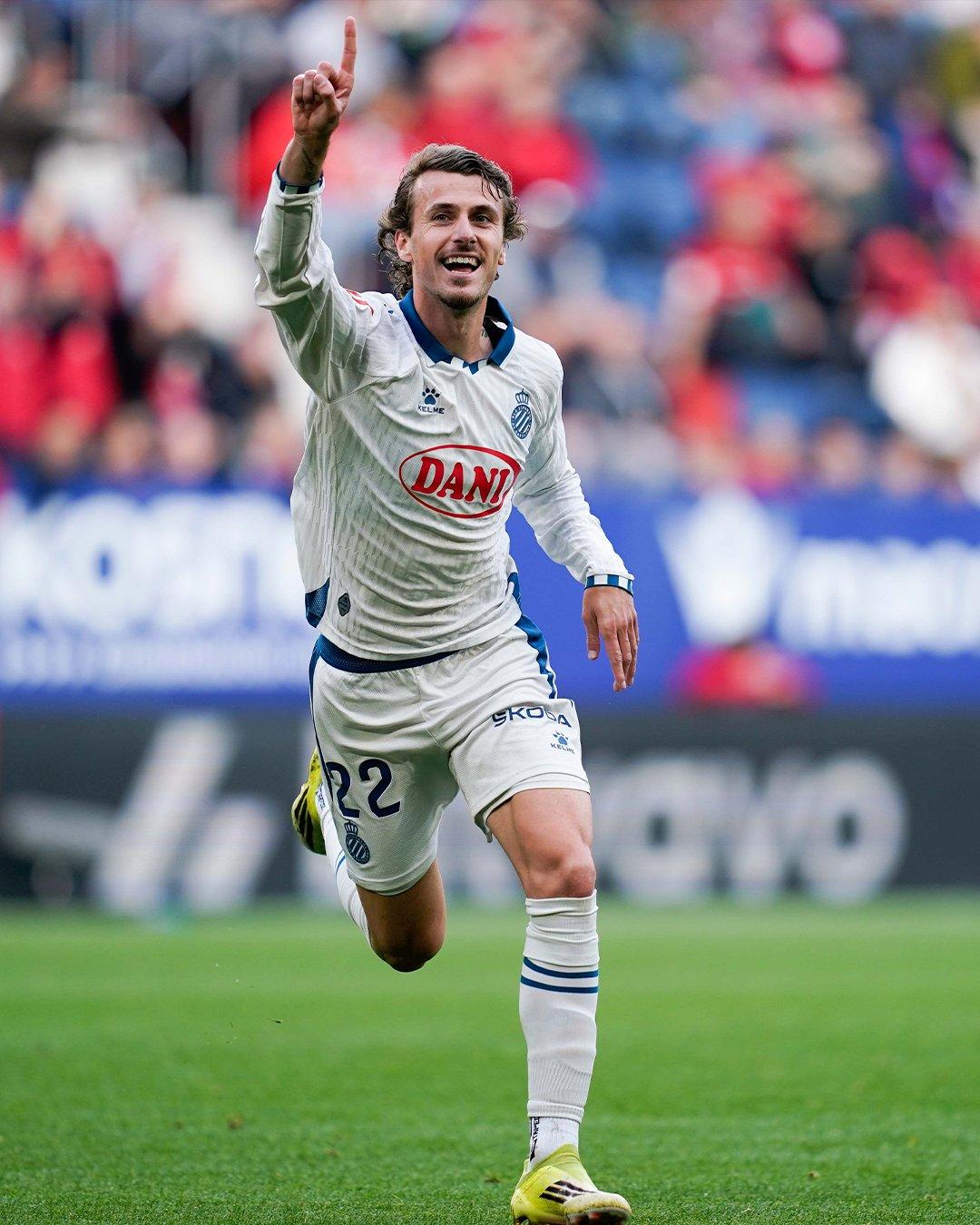 Espanyol câștigă o victorie importantă la Pamplona și se asigură locul în elita pentru următorul sezon