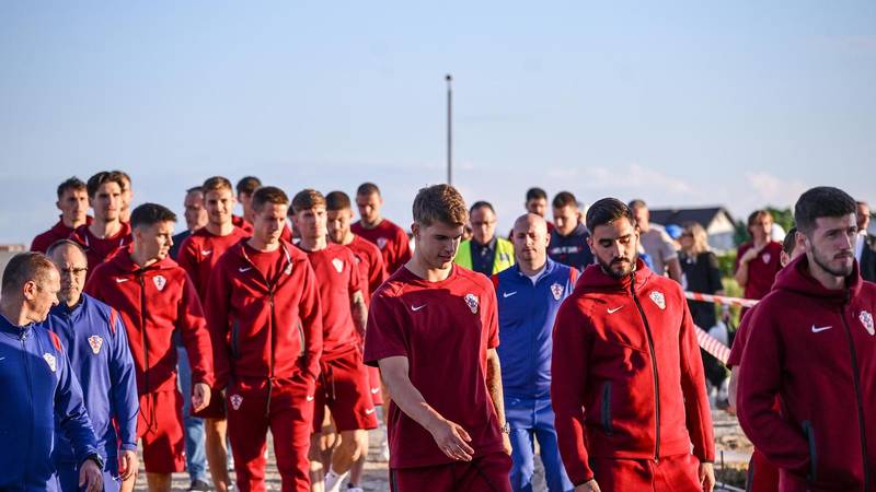 Noul templul fotbalistic al Croației se ridică: Echipa inspectează viitoarea casă