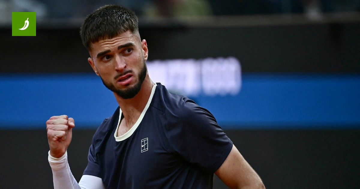 Sfântul de Tenis Croat Dino Prižmić Învingă Novak Djokovic