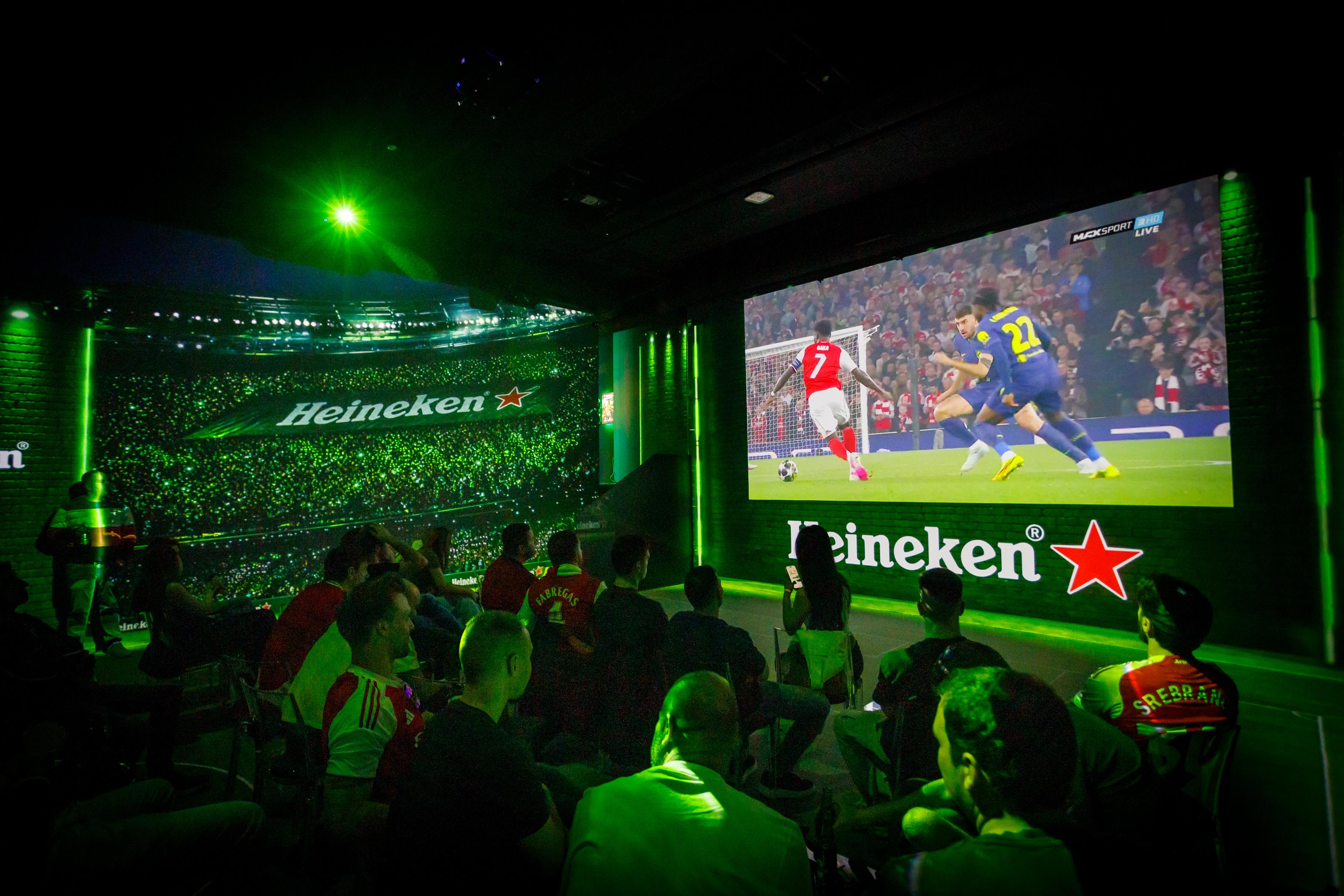 Heineken Aduce Atmosfera UEFA Champions League la Sofia