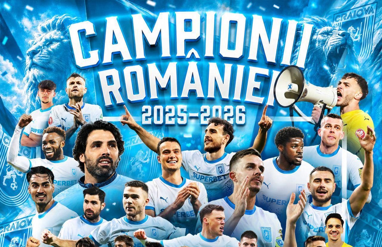 Echipa săptămânii 9 din Superliga! Universitatea Craiova, noul campion!