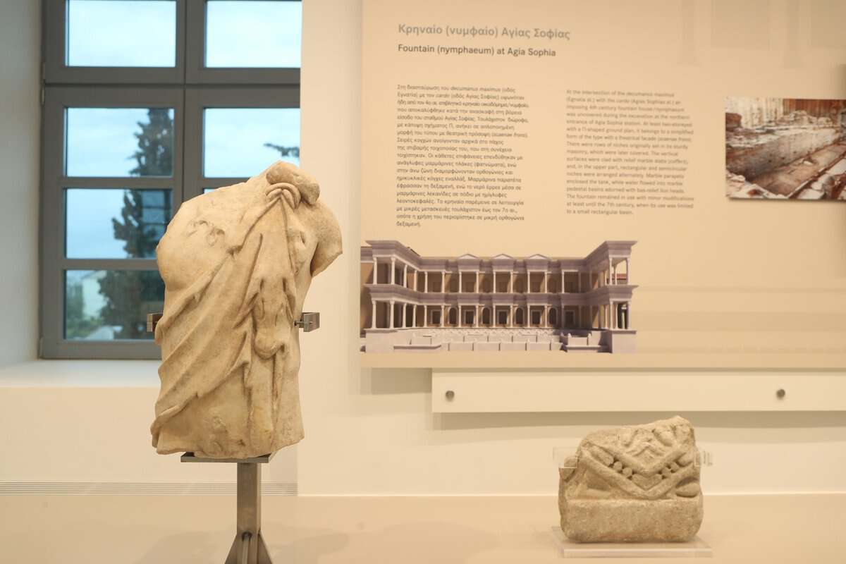 Noul Muzeul Metrului din Tesalonică prezentă 300.000 de găseturi arheologice, cuprinzând peste 2.300 de ani