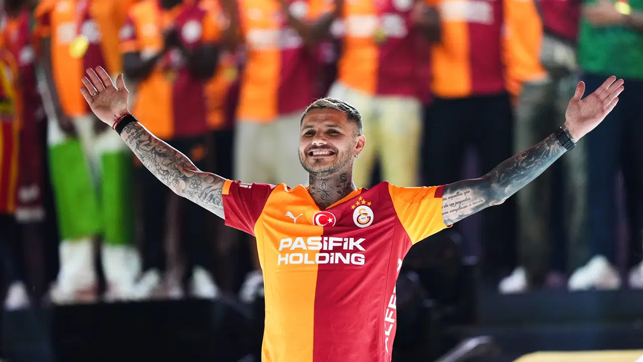 Mauro Icardi se mulțumește Galatasaray