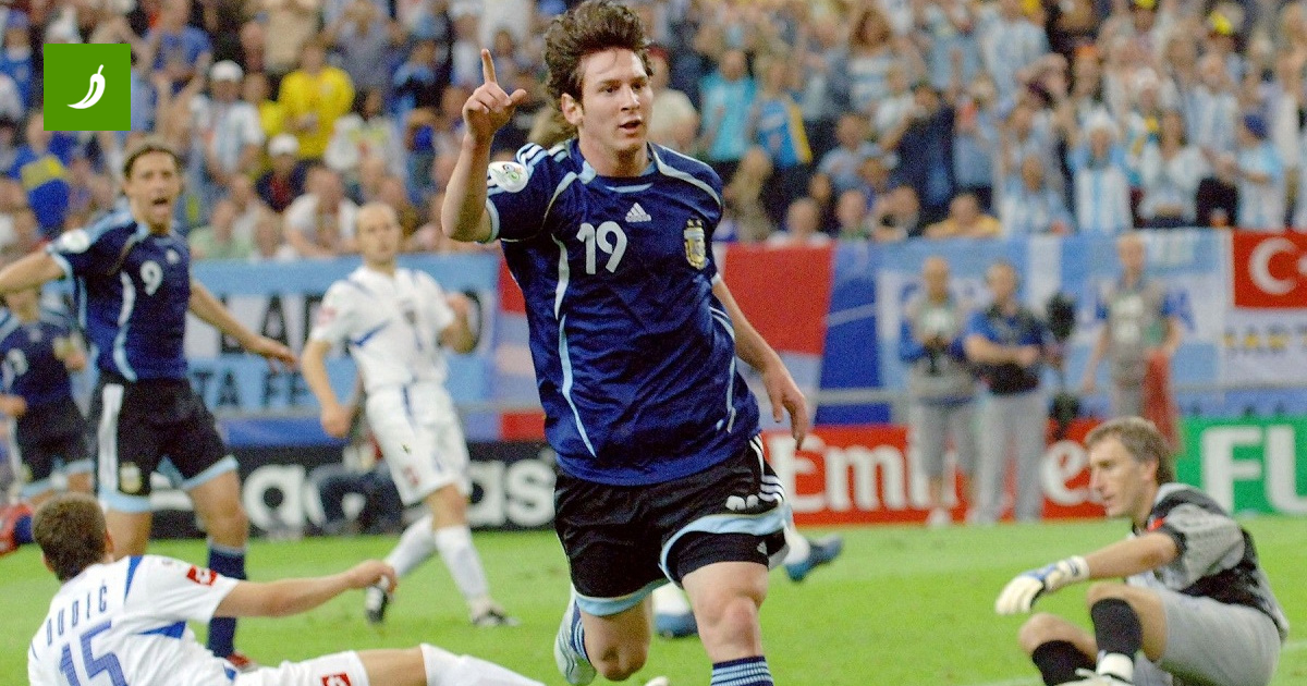 Ziua în care Argentina a zdrobit Serbia și Muntenegru, iar Messi (18) a marcat la CM