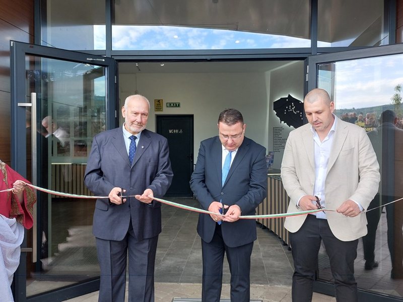 Deschisul noului parc "Kaleto" din Svishtov, cu artefacte din fortăreața vechiă a lui Vlad Țepeș
