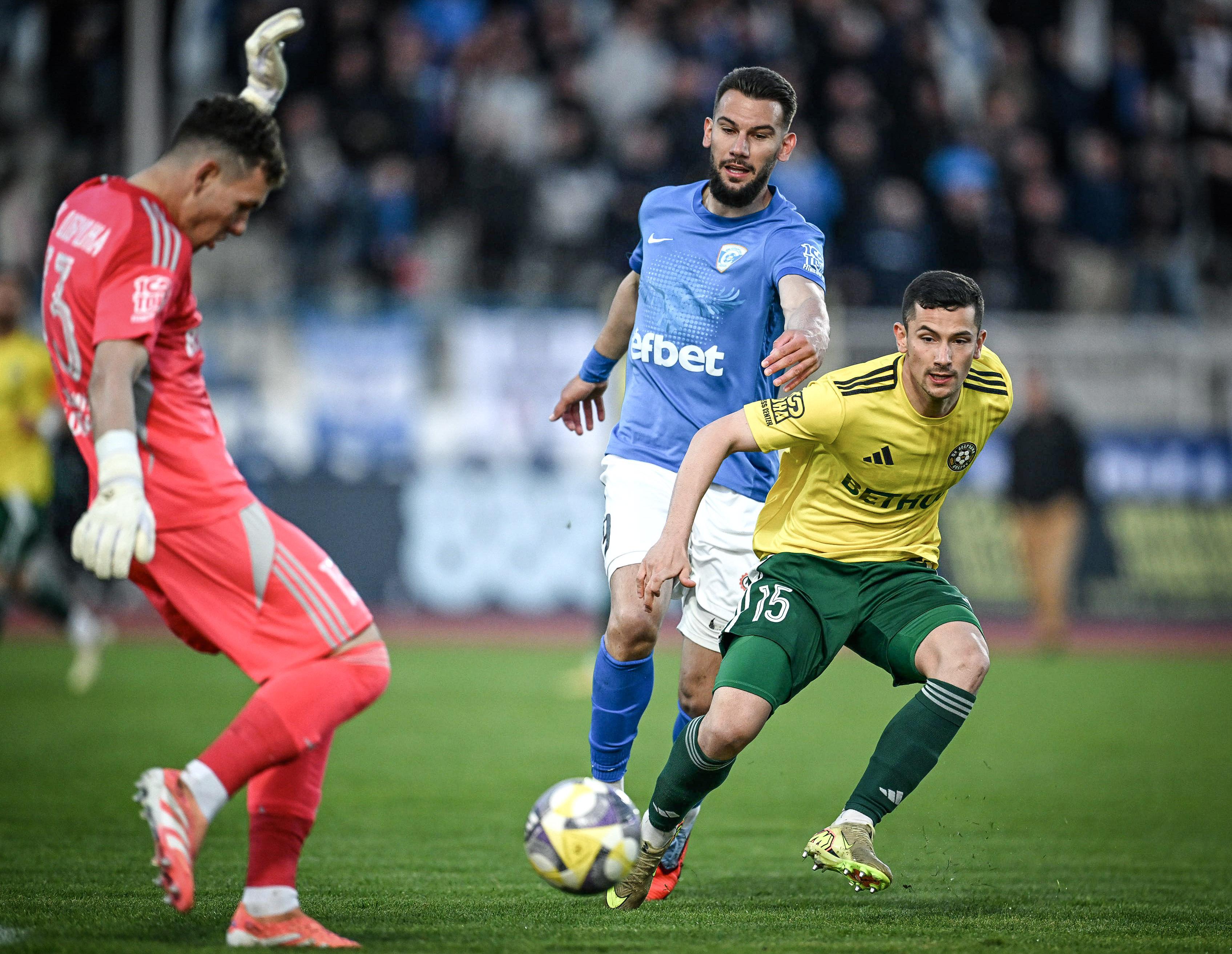Spartak (Varna) câștigă de la Dobrudzha 1-0 cu scorul lui Shande
