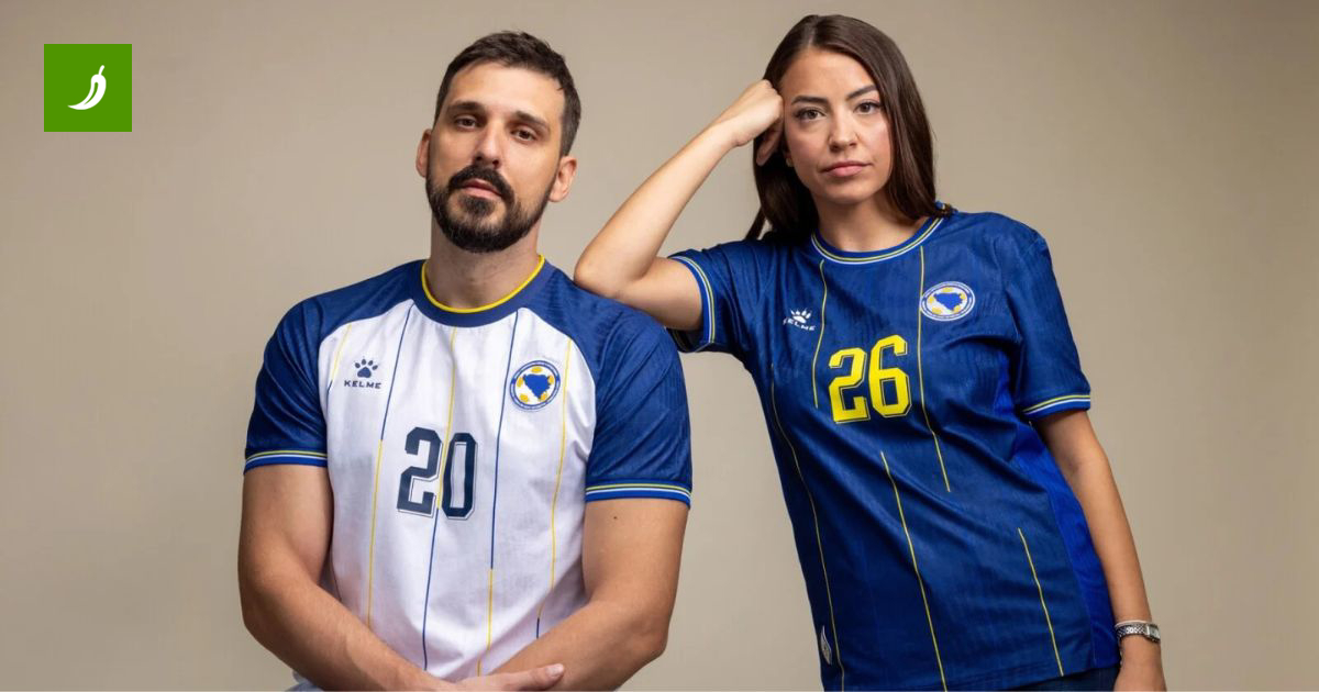 Bosnia și Herțegovina a prezentat tricourile pentru Mondial: "Bosanac" și "Hercegovka"
