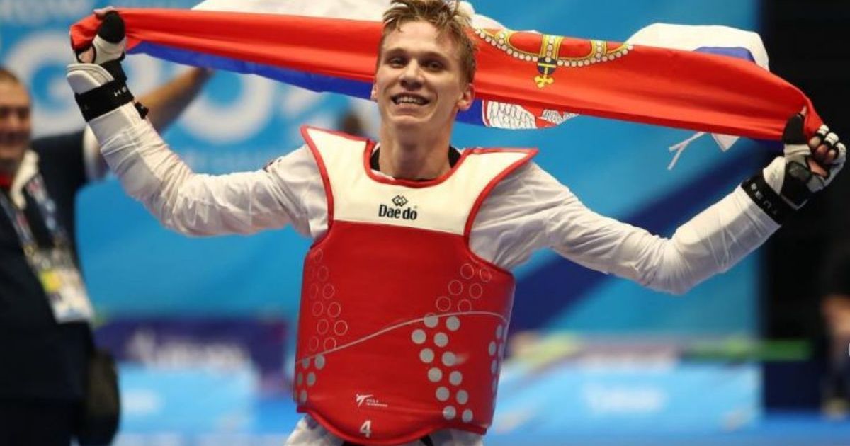 Stefan Takov câștigă titlul european de taekwondo pentru Serbia!
