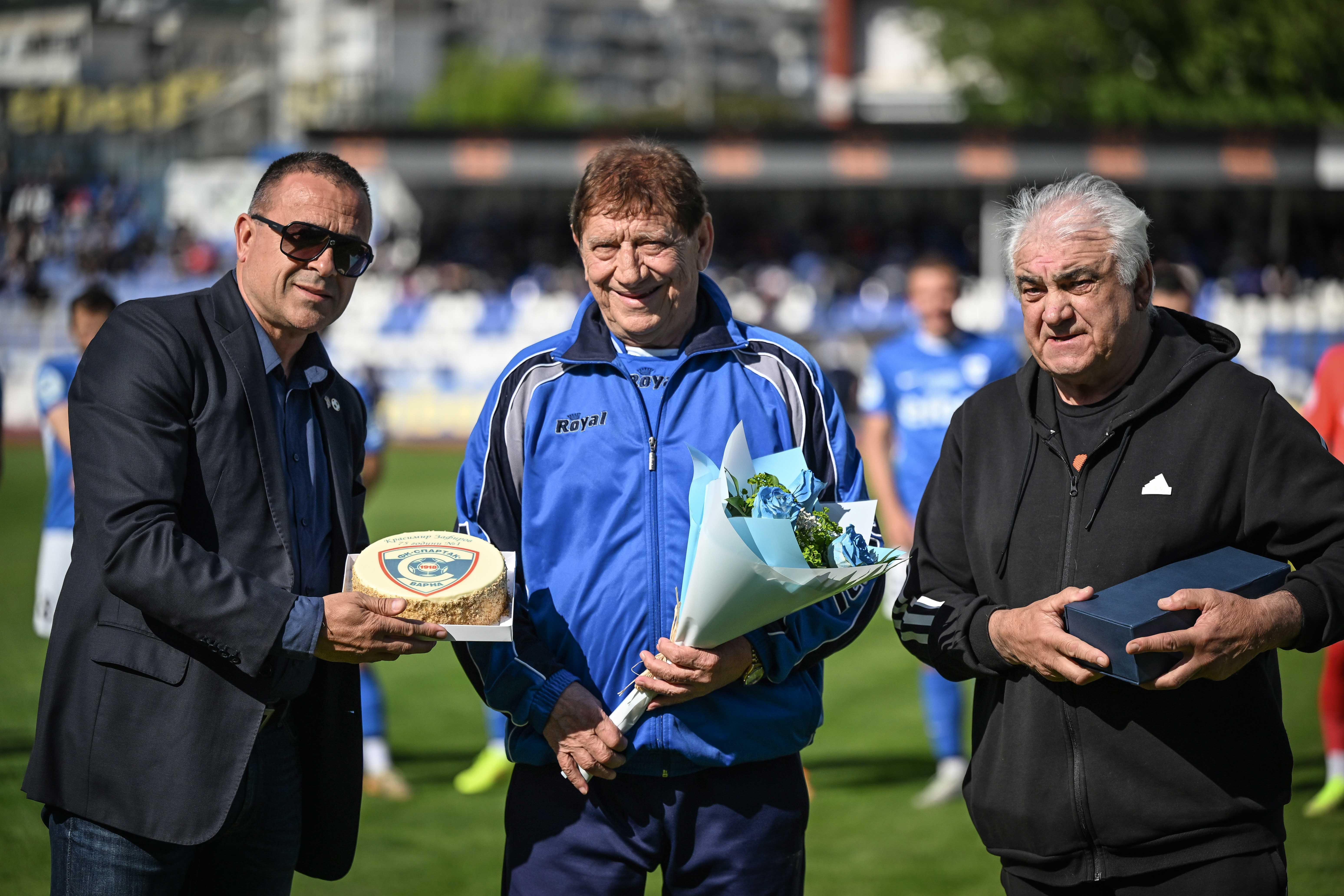 Legenda Spartak Varna împlinește 76 de ani