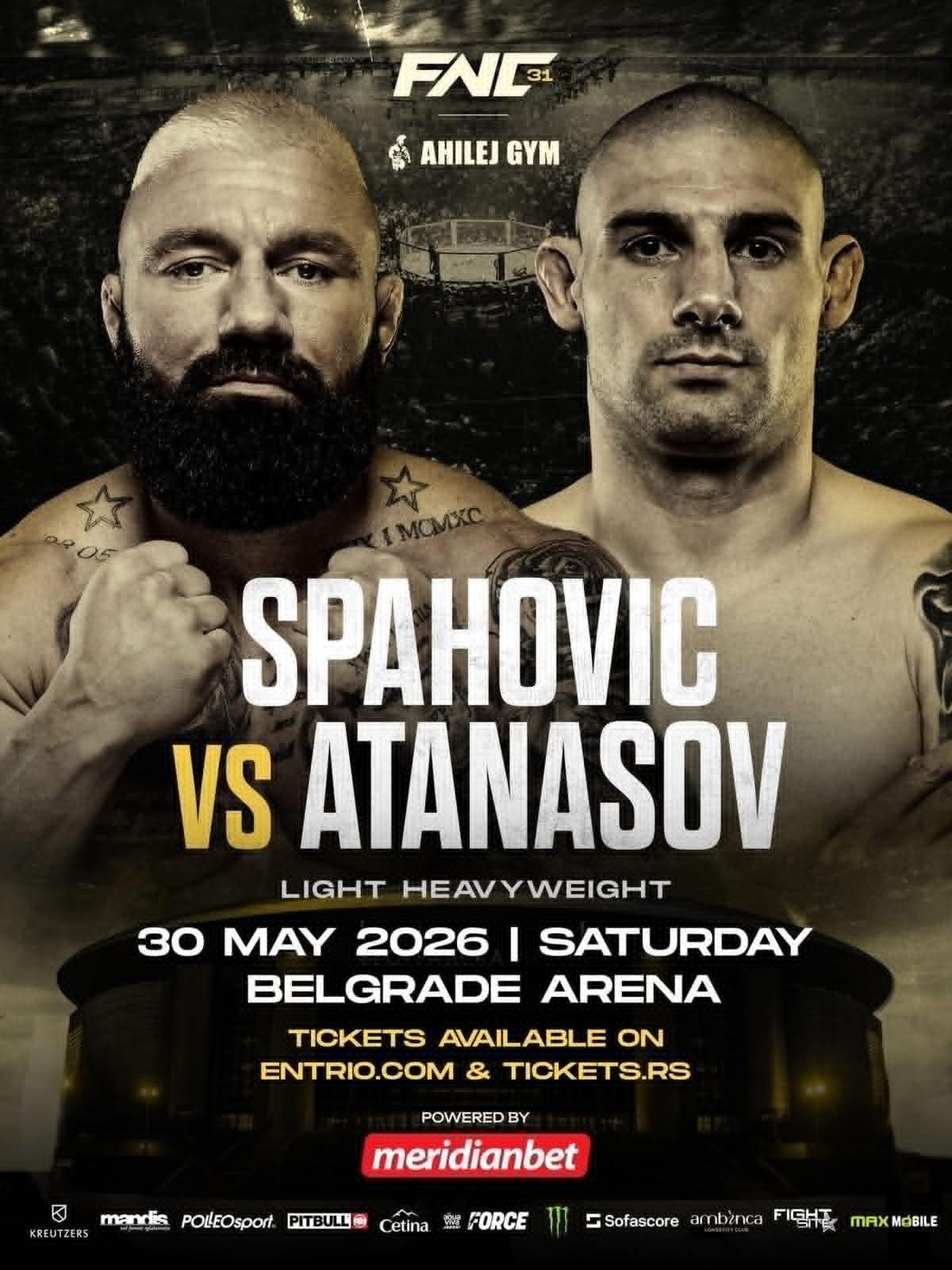 Vulk vs The Beast: Confruntare MMA Balcanică la Arena din Belgrad