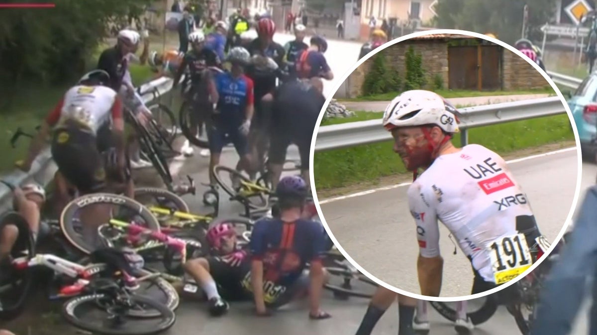 Criză brutală distrugă etapa 2 a Giro d'Italia