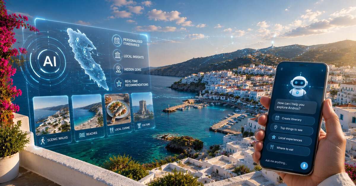 Andros Pionează Primul Ghid Turistic AI din Grecia